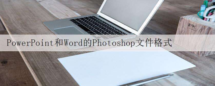 PowerPoint和Word的Photoshop文件格式