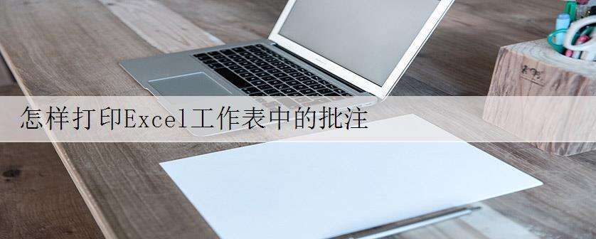 怎样打印Excel工作表中的批注
