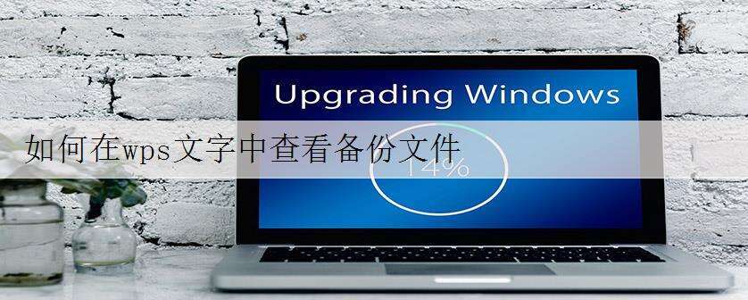 如何在wps文字中查看备份文件