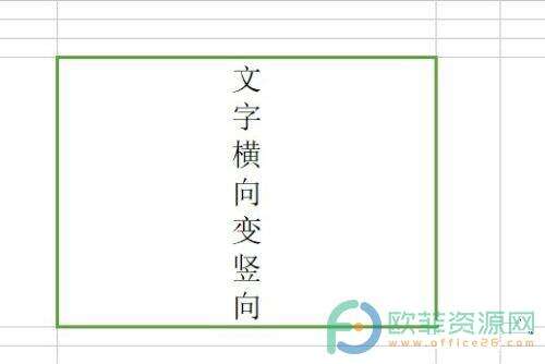 WPS表格文字如何实现横竖转换？