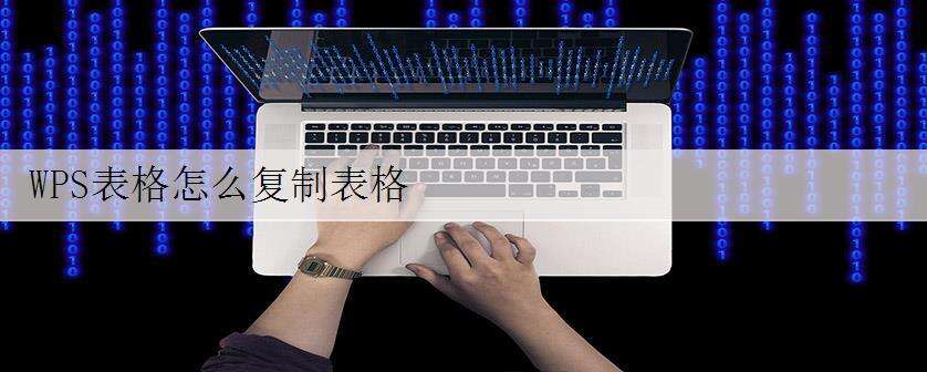 WPS表格怎么复制表格