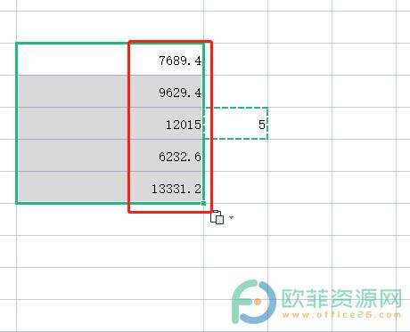 ​wps表格如何让一组数据除以一个数