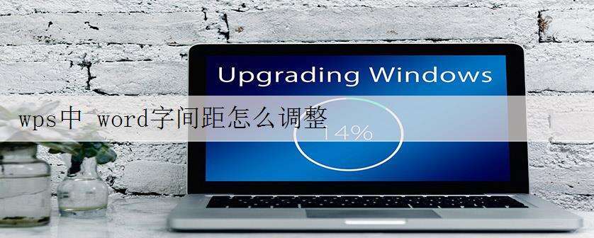 wps中 word字间距怎么调整