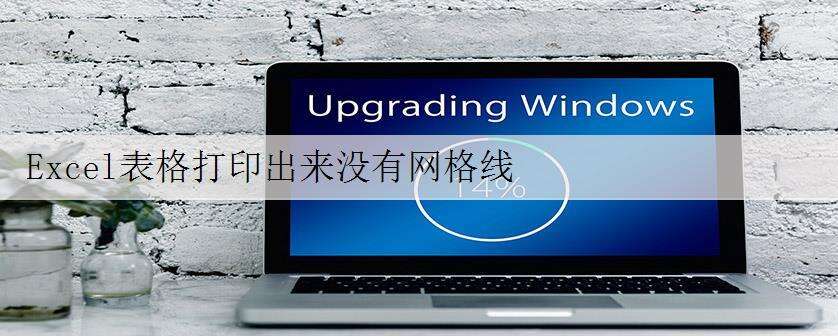 Excel表格打印出来没有网格线